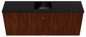Mondiaz Joya 100cm toiletmeubel ruby met wastafel faye midden zonder kraangat urban