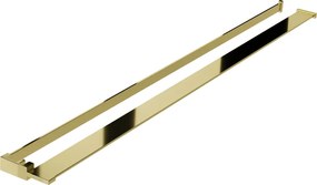 Mexen plankje voor douchewand met handdoekhouder, goud - 800-02-50