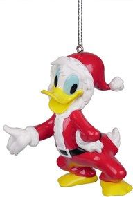Kurt S. Adler - Disney© kerstornament - Donald Duck met kerstpak - 10 cm