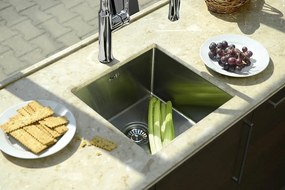 Sapho Epic spoelbak 54x43x20cm RVS