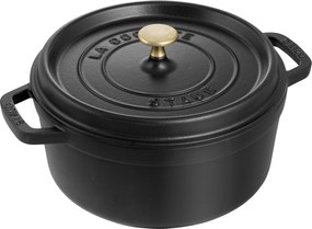 Staub La Cocotte Cocotte 26 cm / 5,25 l, Rond, Zwart - La Cocotte - Staub