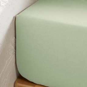 Hoeslaken in katoen, omslag 30 cm, Plantaardige verftechniek