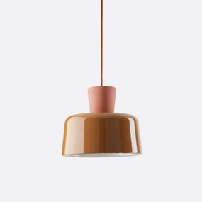 Gekleurde keramische hanglamp Ø 21 cm, Jimna