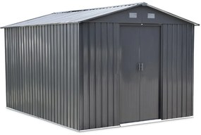 Metalen gereedschapsschuur Helsinki 2,4 x 3 m Store Boss antraciet