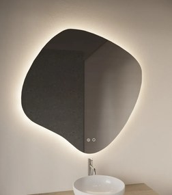 Gliss Design Clio spiegel 100x100cm met verlichting en spiegelverwarming