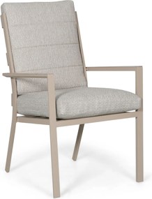 Tuinstoel Aluminium Zand/Beige Lifestyle Garden Furniture Lecce