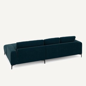 XL hoekbank rechts in fluweel, MARSILE