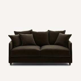 Omvormbare compacte bank in fluweel, Lazare