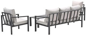 Garden Impressions Durban loungeset 4-delig - desert sand