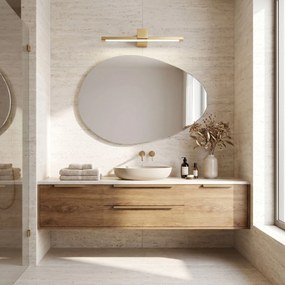 Badkamer LED-wandlamp SWE047-1W 60cm GOLD BRUSH