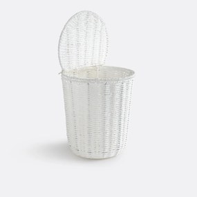 Badkamerprullenmand van geweven papier Papeli