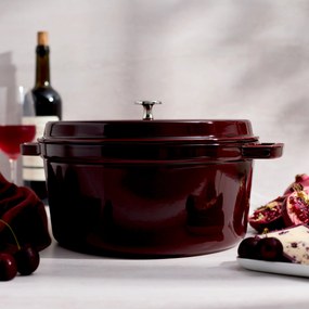 Staub La Cocotte Cocotte 28 cm / 6,75 l, Rond, Grenadine rood - La Cocotte - Staub