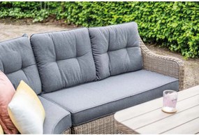 Garden Impressions Nova lounge dining set 6-delig incl stoelen - mystic grey