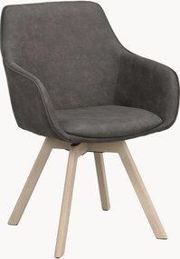 Gestoffeerde draaistoelen Alison, 2-delig