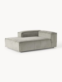 Chaise longue hoekmodule Lennon van corduroy