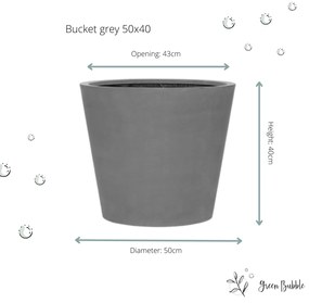 Pot Bucket Grey