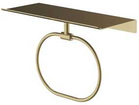 Hotbath &More handdoekring voor planchet messing geborsteld PVD