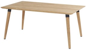 Dining Tuintafel rechthoekig 170 x 100 cm Teak Naturel teak Sophie