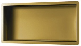 Brauer Gold Edition inbouwnis 30x60cm geborsteld messing PVD