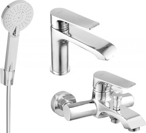 Mexen Pecos R40 badkuipset, chroom - 72703R40-00