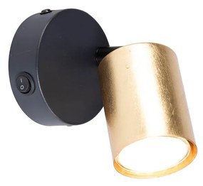 Moderne wandlamp goud incl. GU10 - Mark Modern GU10 rond Binnenverlichting Lamp