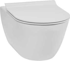 Ben Segno 2.0 hangtoilet met toiletbril slimseat Xtra glaze+ Free flush mat wit
