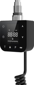 Mexen FA-F elektrische heater met Wi-Fi, 900 W, zwart - W953-0900-70