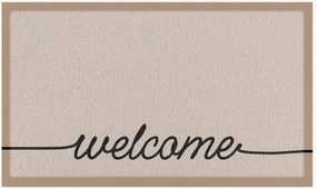 In- & outdoor vuilopvangmat Welcome