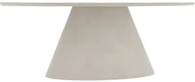 Goossens Eettafel Stone, Ovaal 210 x 120 cm