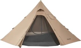 VEVOR Kampeertent voor 4 personen, Tipi-tent met kachelaansluiting en binnentent, draagbare winterkampeertenten met sneeuwvanger, waterdichte 4-seizoenen tenten voor vissen en backpacken