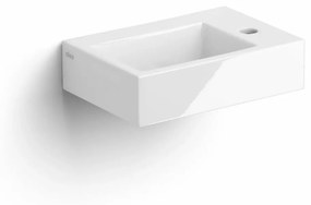 Clou Flush 2 keramische fontein 36cm met kraangat wit glans