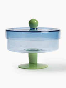 Opbergpot Duo van glas