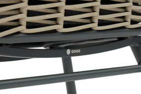 Tuinstoel Rope Grijs-antraciet Coco Antoni