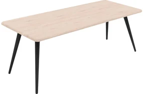 Goossens Eettafel Bjarte, Rechthoekig 220 x 90 cm