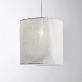 Hanglamp / lampenkap in gekreukt linnenØ30 cm, Thad