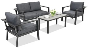 Aluminium tuinmeubelen Sydney Coffee 4 Garden Point antraciet