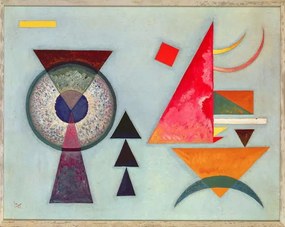 Wassily Kandinsky - Kunstdruk Weiches Hart (Soft Hard) 1927, (40 x 30 cm)