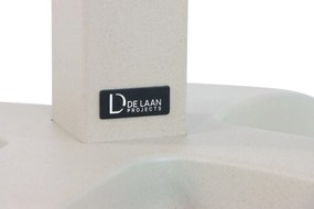 De Laan Projects Laan Talao Bistrotafel Aluminium Taupe