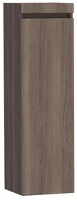 BRAUER Solution Badkamerkast - 120x35x35cm - 1 greeploze linksdraaiende deur - MFC - legno viola 7819