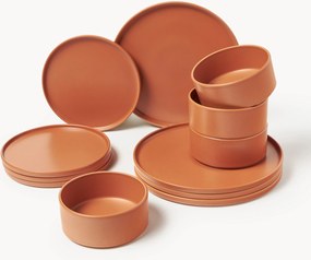 Handgemaakte serviesset Lowri, 4 personen, 12-delig