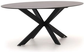 Tuin eettafel Bellagio  | Ovaal  | Tuintafel Kunststof | 200x110cm | 6 personen | Kees Smit Tuinmeubelen