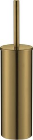 Plieger Vigo vrijstaande toiletborstel met deksel geborsteld goud
