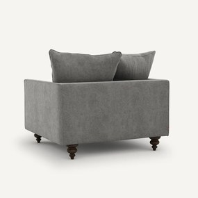 Fauteuil viscose/polyester, Lazare