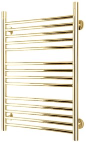 TVS Design Plus handdoekradiator goud gepolijst 199W 76x53cm