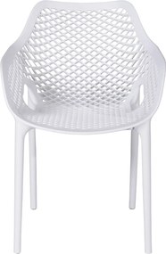 Garden Impressions Air XL kunststof tuinstoel wit