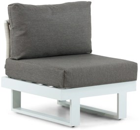 Hoek loungeset 6 personen Aluminium Wit  Lifestyle Garden Furniture Lorenzo