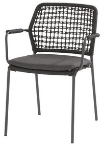 Taste by 4 Seasons Barista tuinset antraciet met Privada tafel met ellips HPL blad slate anthracite 240 x 107 cm  Tuinset    antraciet weerbestendig