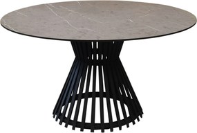 Pasadena dining tuintafel 140xH75 keramisch antraciet