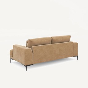 3-zits sofa in stonewashed fluweel, Marsile