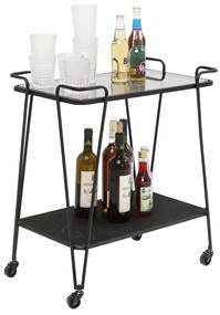 Kare Design Mesh Metalen Trolley - 60 X 38cm.